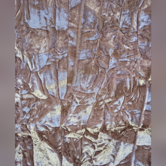 Nanette Lepore Crushed Velvet Choker Neck Top, VGUC, Size L - Picture 5 of 7